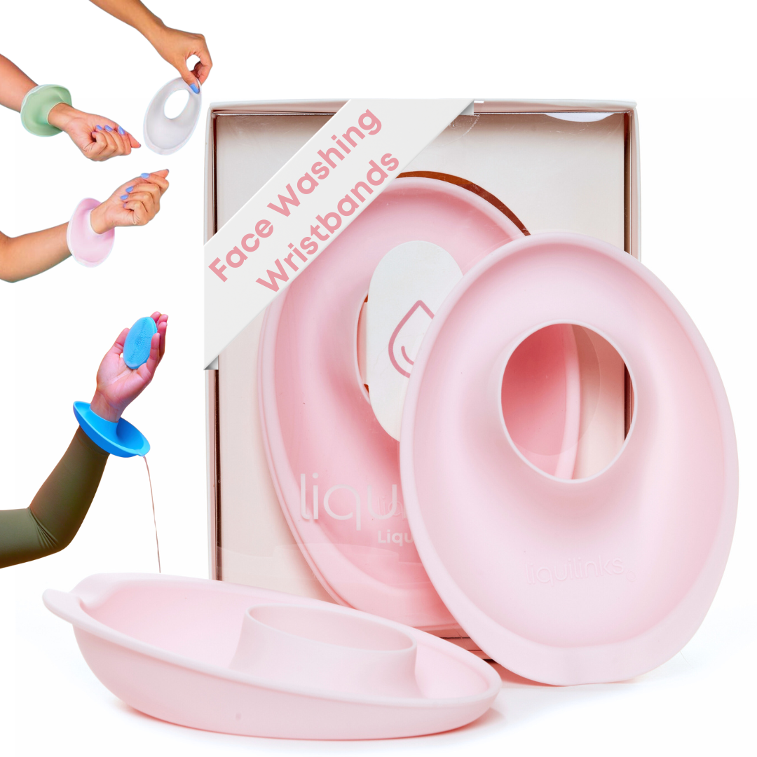 Say Goodbye to Wet Sleeves – Liqui Bands for Washing Hands & Face