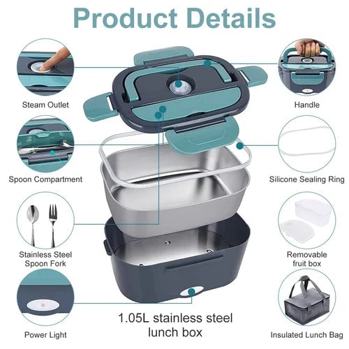 π₯ Insulated Portable Heated Lunch Boxπ±ππ
