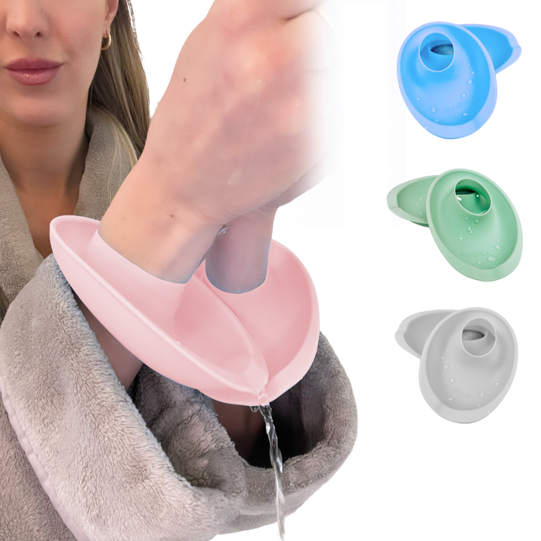 Say Goodbye to Wet Sleeves – Liqui Bands for Washing Hands & Face