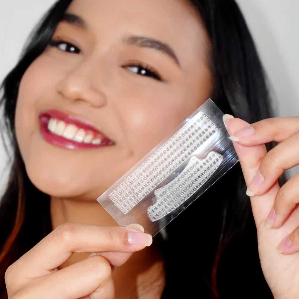 KIT - Teeth Whitening Strips + OB Smart Electric Water Flosser