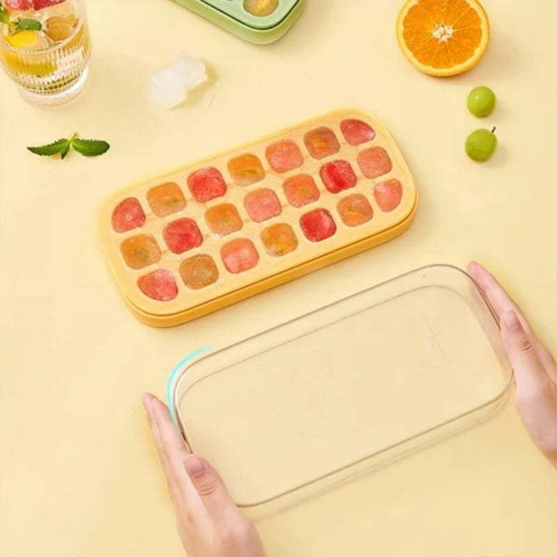 🧊Press-Type Silicone Ice Cube Trays