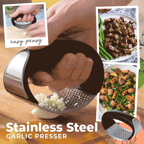 Special Offer Now-Stainless Steel Garlic Presser