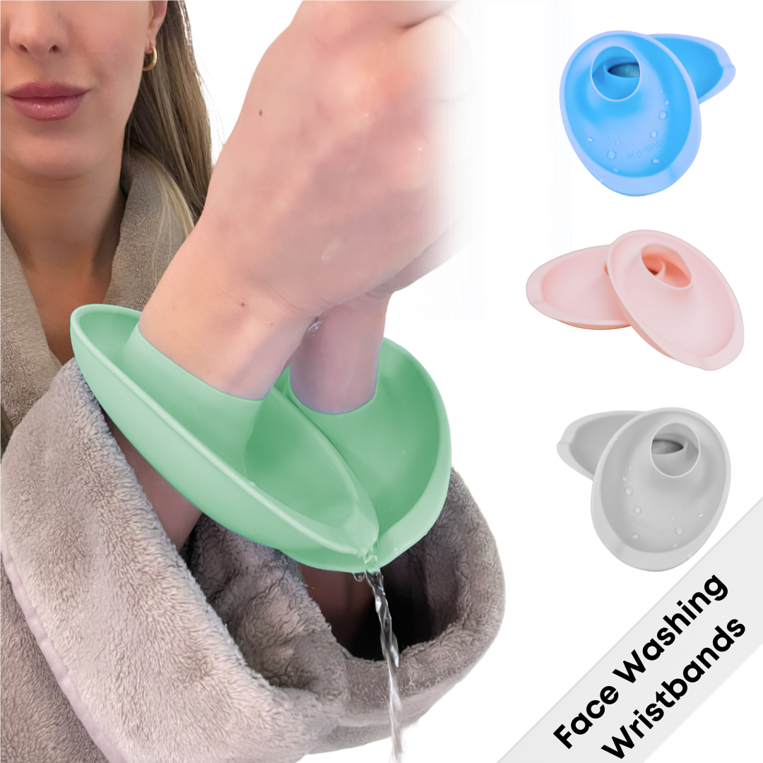 Say Goodbye to Wet Sleeves – Liqui Bands for Washing Hands & Face