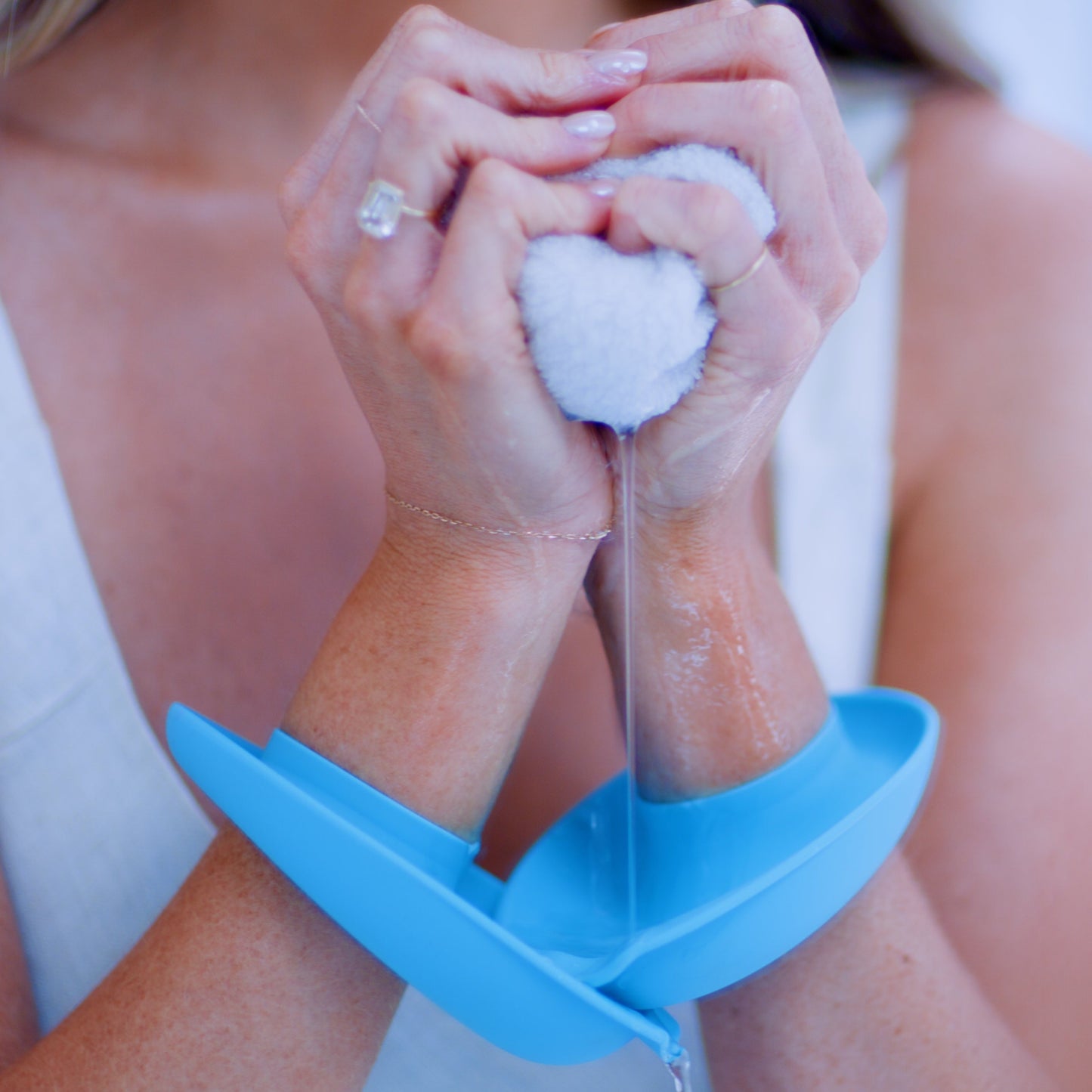 Say Goodbye to Wet Sleeves – Liqui Bands for Washing Hands & Face