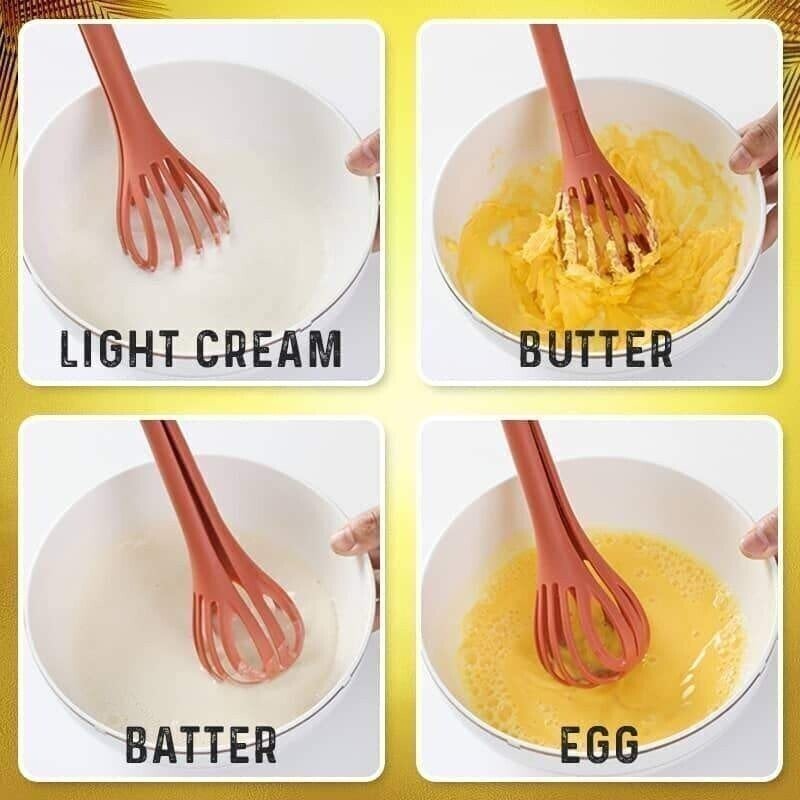 (Labor Day promotion- SAVE 48% OFF)Kitchen Tongs Egg Whiskš„š„