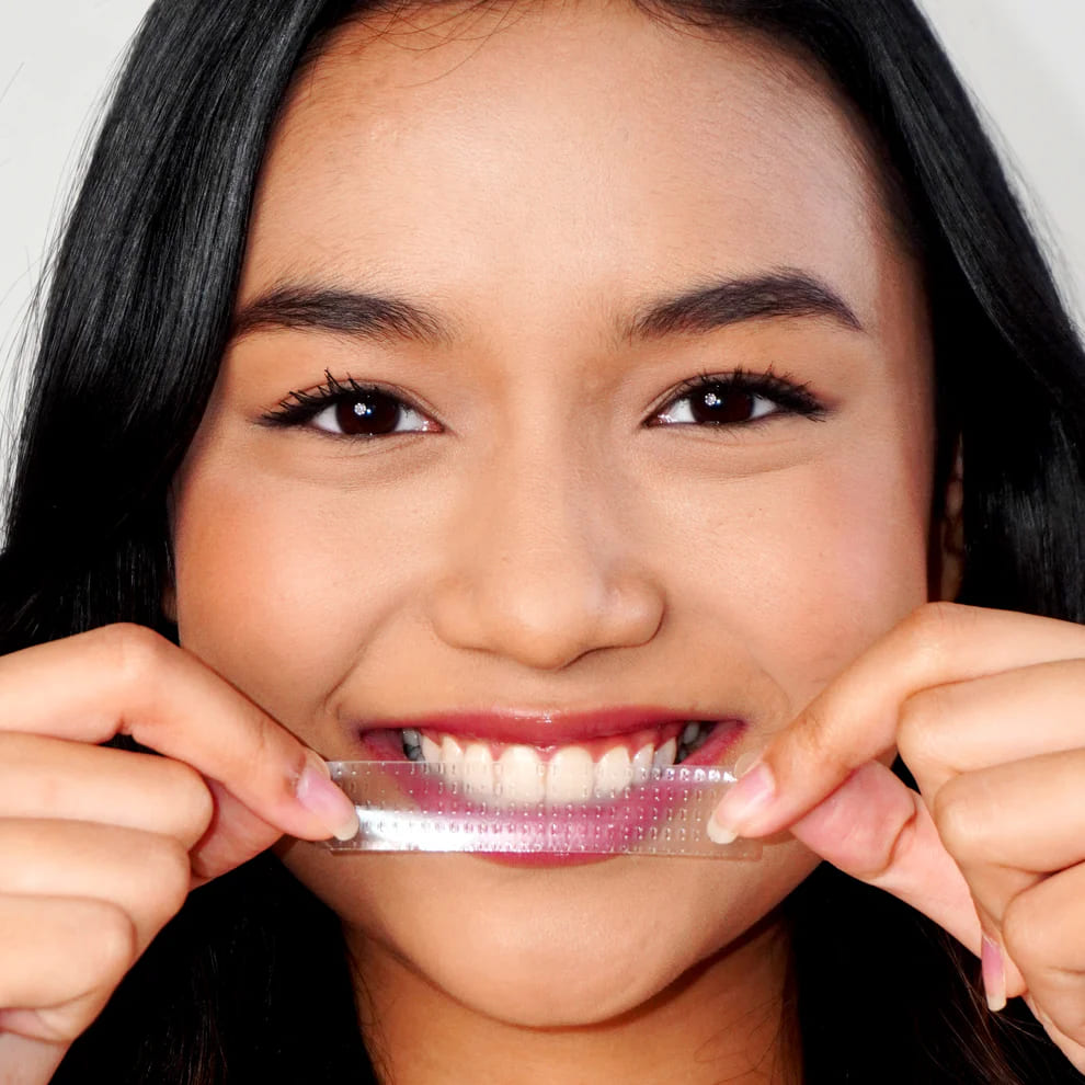 KIT - Teeth Whitening Strips + OB Smart Electric Water Flosser