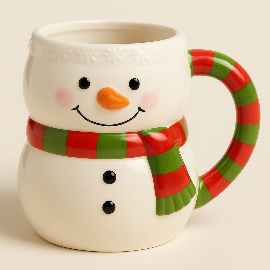Personalized Christmas themed mug
