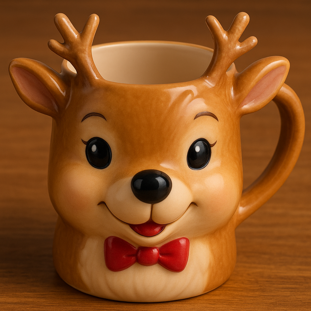Personalized Christmas themed mug