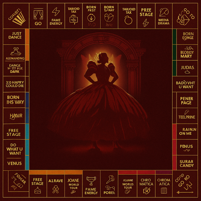 🎲🌟 Pop Icon Collector’s Board Game – Limited Edition 🌟