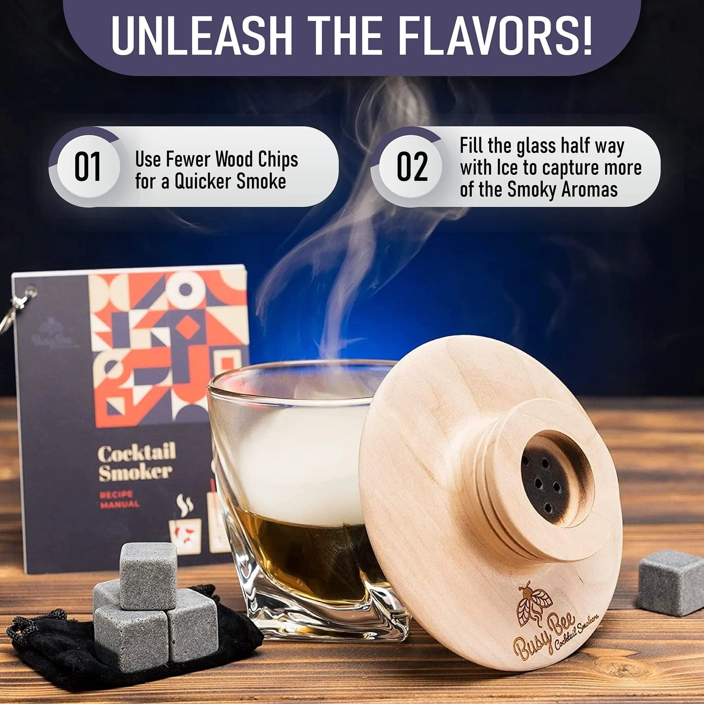 🔥Cocktail Smoker Mixology Bartender Kit