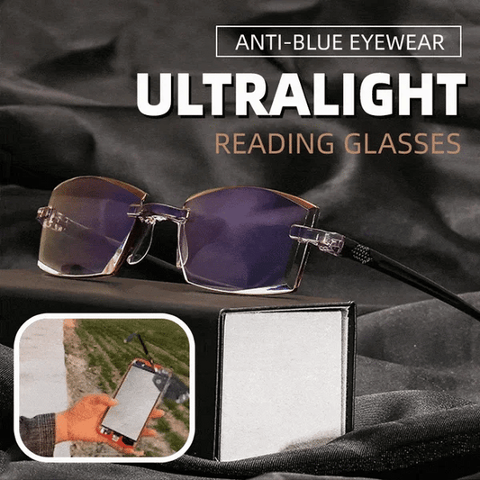 👓Sapphire High Hardness Anti-blue Progressive Far And Near Dual-Use Reading Glasses🔥