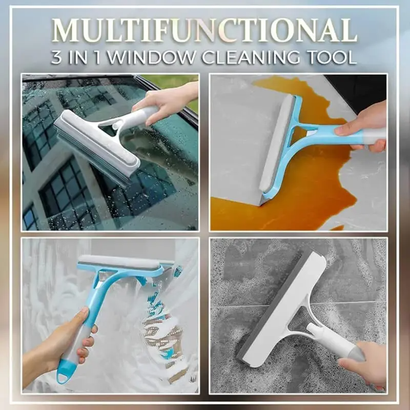 🏆Flash Sale⚡ 50K+ SOLD! Almost Gone-💥🔥3 in 1 Window Cleaning Scraper