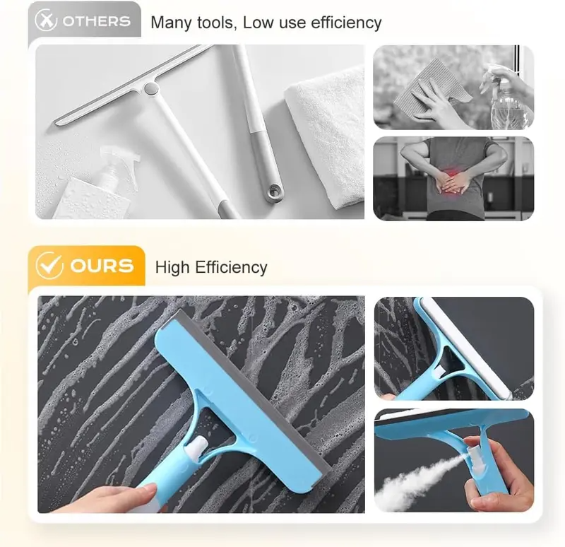 🏆Flash Sale⚡ 50K+ SOLD! Almost Gone-💥🔥3 in 1 Window Cleaning Scraper