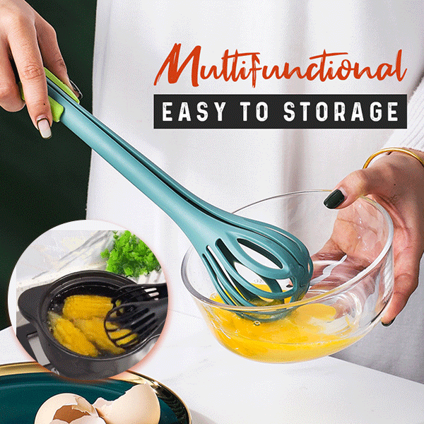(Labor Day promotion- SAVE 48% OFF)Kitchen Tongs Egg Whisk🔥🔥