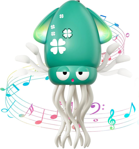 Dancing Octopus Baby Toy | Electric Crawling Octopus Tummy Time Toy