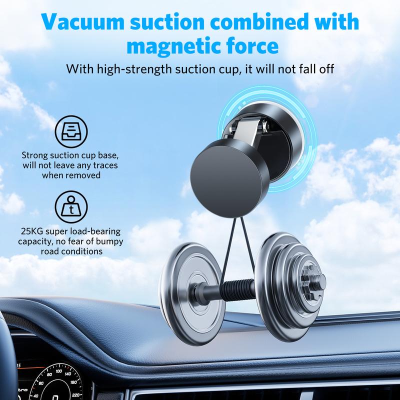 AirGrip - Magnetic Vacuum Phone Holder