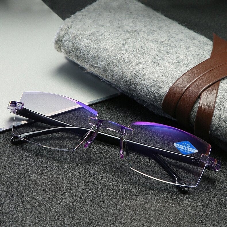 👓Sapphire High Hardness Anti-blue Progressive Far And Near Dual-Use Reading Glasses🔥