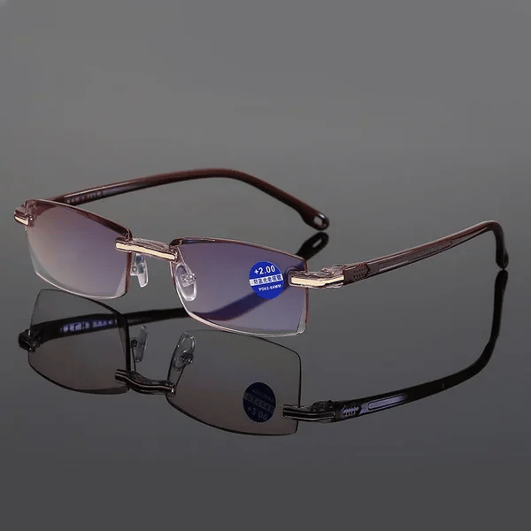 👓Sapphire High Hardness Anti-blue Progressive Far And Near Dual-Use Reading Glasses🔥