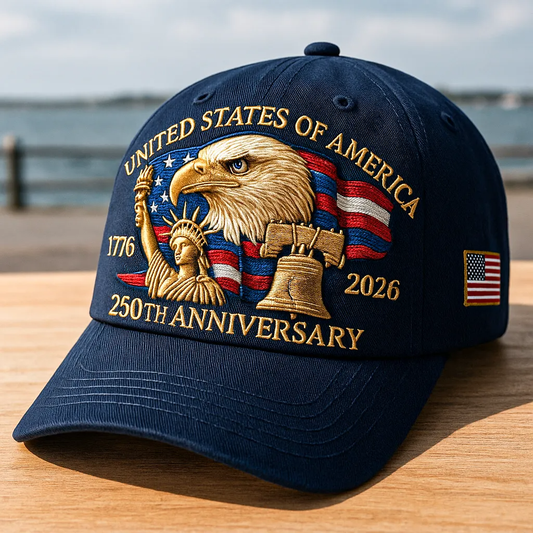 Eagle & Liberty – United States 250th Anniversary Hat