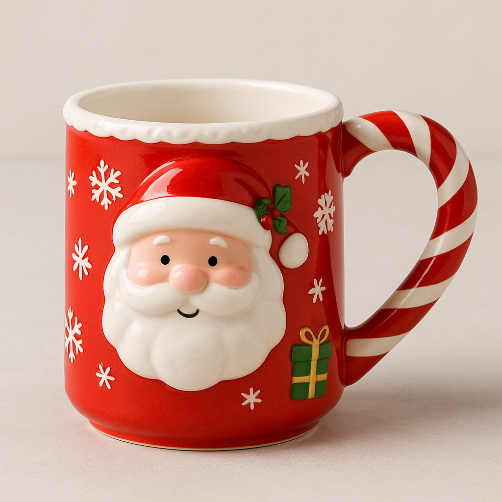 Personalized Christmas themed mug