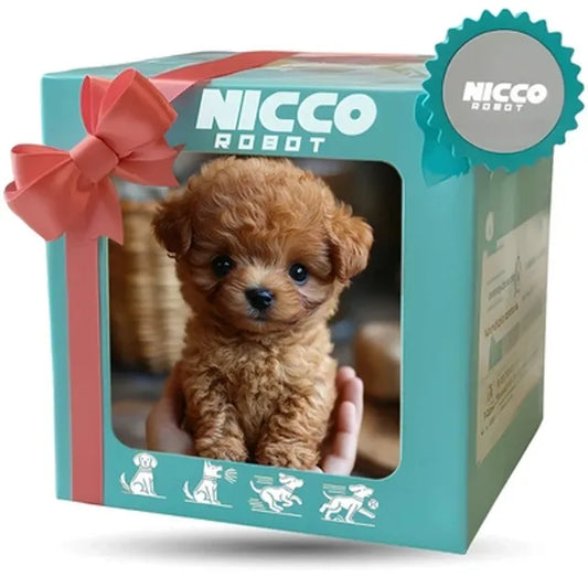 🐶🌭Realistic robot puppy,robot puppy that acts like area column puppy,walking, barking, tail wagging